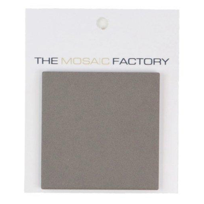 SAMPLE The Mosaic Factory London mozaïektegel - 30x30cm - wand en vloertegel - vierkant - full body - Porselein - mat grey (grijs)