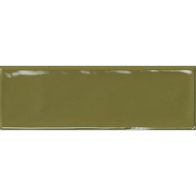 SAMPLE Beste koop Kendal Carreau mural - 6,5x20,2cm - 8mm - Oliva Brillant