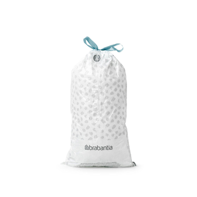 Brabantia PerfectFit Sacs poubelle - fermeture à cordon - code O - 30L - 20 pièces