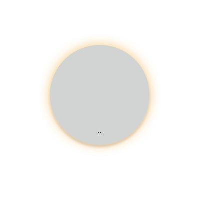 Adema Circle Badkamerspiegel rond diameter 60cm indirecte LED verlichting spiegelverwarming infrarood schakelaar SHOWROOMMODEL
