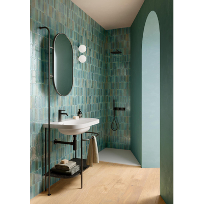 Ragno Gleeze Wandtegel - 7.5x20cm - 10.0mm - Turchese