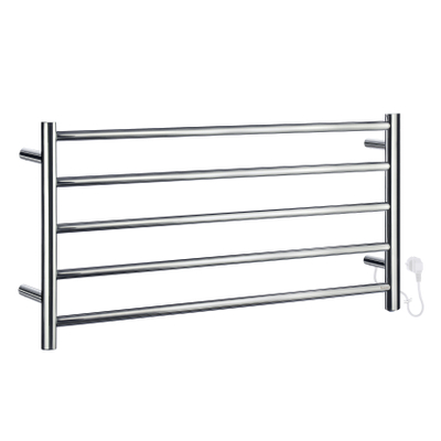 Smedbo Dry Elektrische handdoekradiator 100x48x11.2cm Gepolijst RVS SHOWROOMMODEL