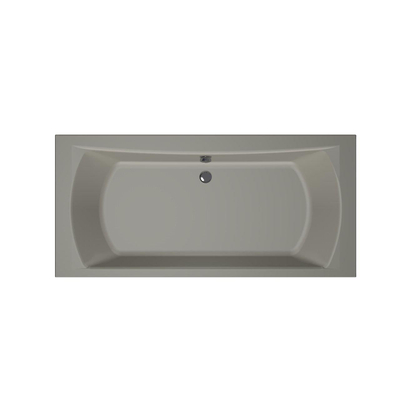 Xenz Robijn Baignoire duo - 190x90x48 - bonde centrale - acrylique - ciment