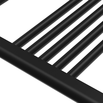 Adema Basic radiator 60x140cm recht middenaansluiting mat zwart