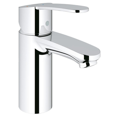 GROHE Eurostyle Cosmopolitan wastafelkraan - opbouw - voorsprong 10.2cm - zonder waste - chroom
