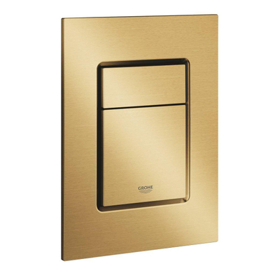 Grohe Skate cosmopolitan plaque de déclenchement 2 boutons taille S Cool Sunrise brossé DESTOCKAGE