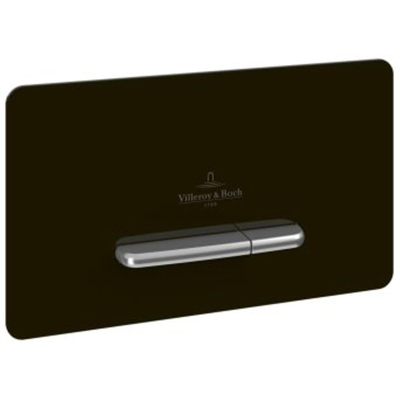 Villeroy & Boch Viconnect plaque de commande supreo 260x153x117mm glossy black