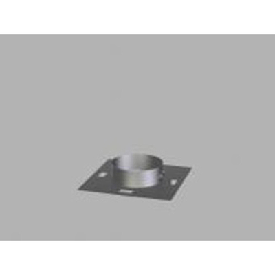 Metaloterm Ue systeem plaque de support en acier inoxydable 150mm