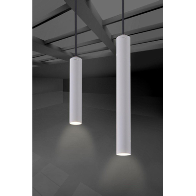 Looox Light collection badkamer set hanglampen 25 en 40cm led mat wit