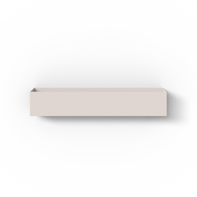 Looox Storage collection Wandbak - 60x10x10cm - matt off-white