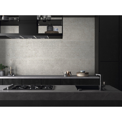Terravito Elvano Carrelage parquet céramique mural et sol - 60x120cm - rectifié - Greige neli