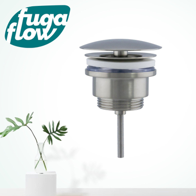 FugaFlow Eccelente Sobrado Badkamer afvoerplug always open PVD Geborsteld RVS
