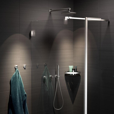 Tiger Noon Douchemand - 22x22x8cm - modèle d'angle - inox brossé