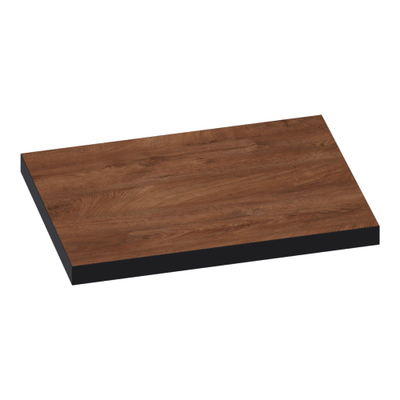BRAUER Ocean Edge topblad - 60x46x4cm - Forest Cacao