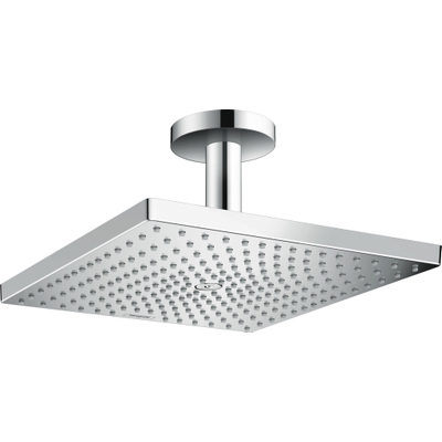 Hansgrohe Raindance e pomme de douche carrée e300 1jet m. montage au plafond 15.8cm 30x30cm or poli