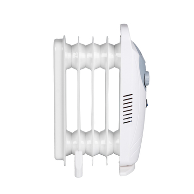 Eurom RAD 500 Radiateur à huile 500 watts 24x14x38cm Blanc