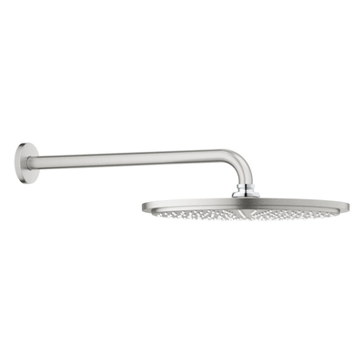 Grohe Rainshower Cosmopolitan 310 Douche Principale - 31cm - 1 type de jet - bras de douche 38cm - super acier