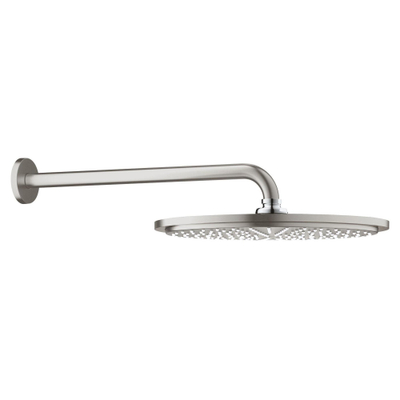 GROHE Rainshower Cosmopolitan Douche de tête 31cm avec bras de douche 38cm supersteel