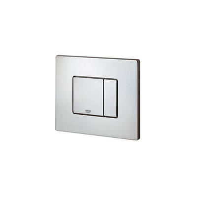 Grohe Skate Cosmopolitan Bedieningsplaat - dualflush - EcoJoy - horizontaal - rvs