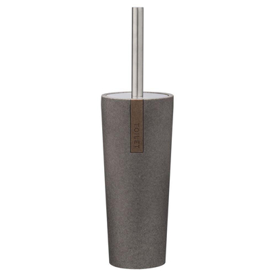 Sealskin Pierra Brosse de toilette avec support Polyresin Gris