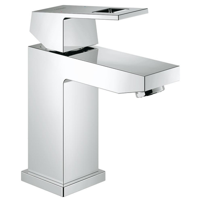 GROHE Eurocube mitigeur de lavabo S Size monotrou économique en eau avec disques céramiques chrome
