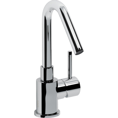 Clou Wash Me Meuble salle de bains 70x38x42cm Noir mat Lavabo céramique blanc brillant avec robinet Xo 7 et bonde non-obturable et siphon chrome