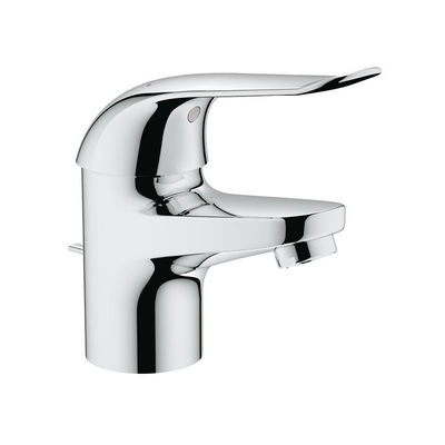 Grohe Eurosmart Care Wastafelkraan - met waste - chroom