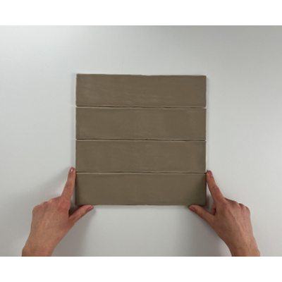 ÉCHANTILLON Terravito Pavero carreau mural - 7.5x30cm - Rectangle - 8.6mm - Vision mat