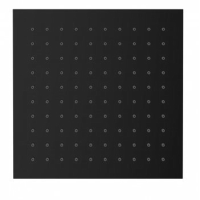 Wiesbaden Hoofddouche vierkant 200x8 mm mat zwart
