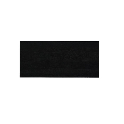 Arcqua Living Onderkast - 100x46x30cm - 1 lades - greeploos - gemelamineerd spaanplaat - oak black