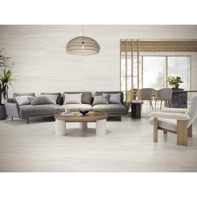 SAMPLE Terravito Dovaro Vloer- en wandtegel - 60x120cm - gerectificeerd - rett mat wit