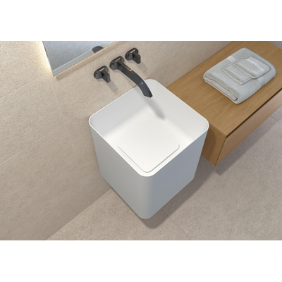 SAMPLE Cifre Cerámica 0 carrelage sol et mur aspect béton Sand mat (beige)