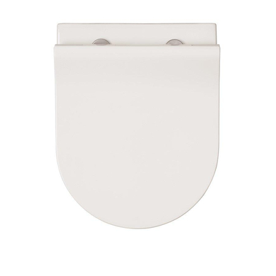 Crosswater Glide II Toiletbril - 46cm - softclose - quickrelease - glans wit