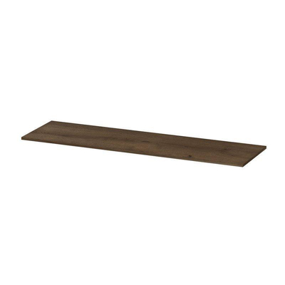 Ink fineer plaque de recouvrement 160x2x45cm pour armoire inférieure chocolat