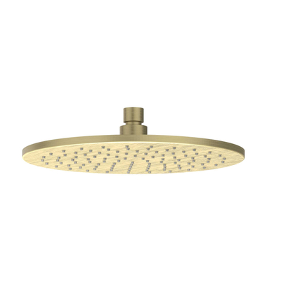 IVY Hoofddouche - medium - 25cm - antikalk nozzels - RVS316 - geborsteld mat goud PVD