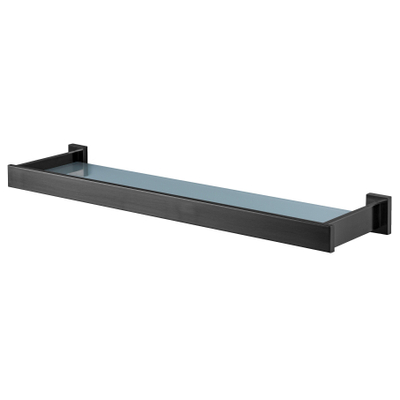 Haceka Edge Planchet Glas Grafiet Gunmetal 60cm OUTLETSTORE