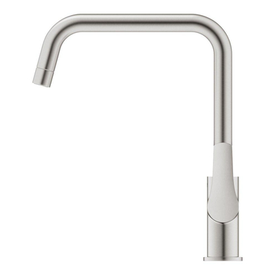GROHE Eurosmart Mitigeur d'évier - haut - bec pivotant - aspect inox
