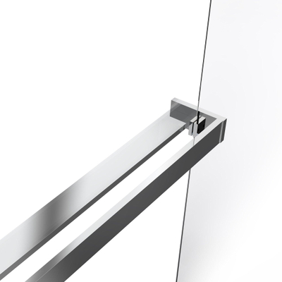 Fortifura Galeria Portant serviettes pour paroi de douche - coincer - à raccourcir - chrome