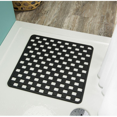 Sealskin Doby Tapis de sécurité 50x50 cm Caoutchouc Noir