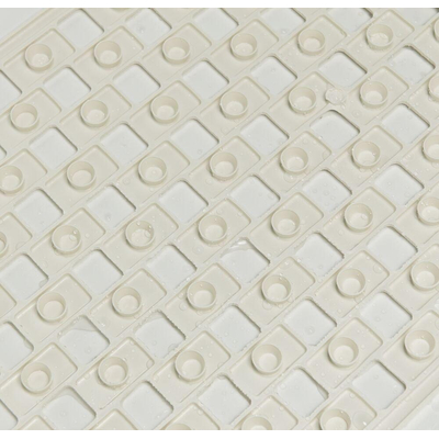 Sealskin Doby Tapis de sécurité 38x75 cm Caoutchouc Blanc