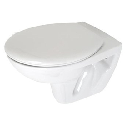 Plieger Smart WC suspendu – profondeur 54 cm – avec abattant softclose – blanc brillant