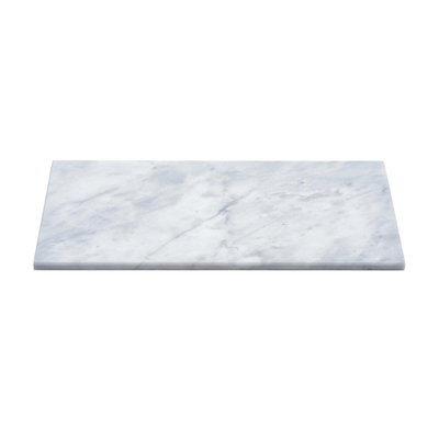 Wellmark Marble plate/schaal 30x13cm Marmer Wit