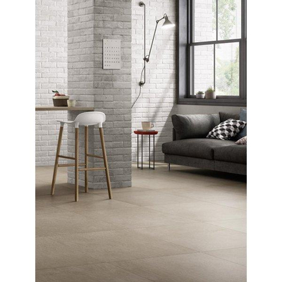 ÉCHANTILLON Ragno Studio Carrelage de sol et de mur 60x60cm 9.5mm rectifié R9 porcellanato Tortora