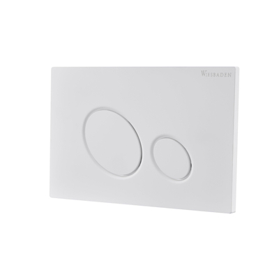 Wiesbaden x10 plaque de poussée pour Réservoir WC geberit up100 blanc mat