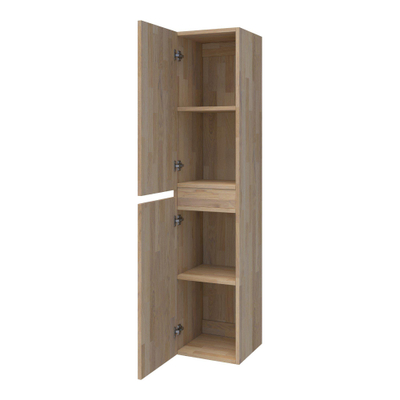 BRAUER Solution Armoire colonne Natural Wood 35x160cm Grey Oak