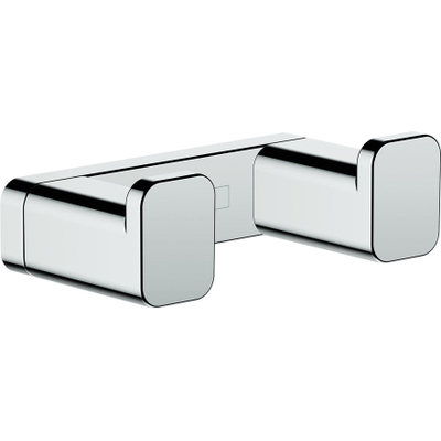 Hansgrohe Addstoris Crochet double porte-serviettes chrome