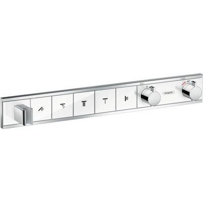 Hansgrohe RainSelect élément encastré pour mitigeur de douche thermostatique pour 5 fonctions 66.9x90cm chrome