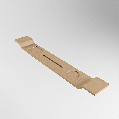 Mondiaz EASY Badplank - 86x12.5x4.2cm - solid surface - Oro