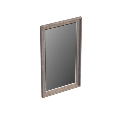 Forzalaqua reno 2.0 miroir 40x2x70cm chêne gris argenté