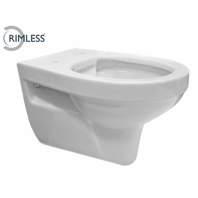 Xellanz Trevi WC suspendu – Rimless – profondeur 53 cm – blanc brillant